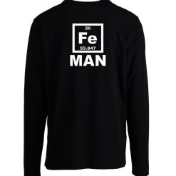 Iron Man Fe Periodic Table Long Sleeve