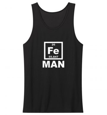 Iron Man Fe Periodic Table Tank Top