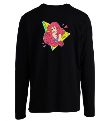 Little Mermaid Ariel Retro 80s Long Sleeve