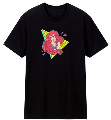 Little Mermaid Ariel Retro 80s T Shirt