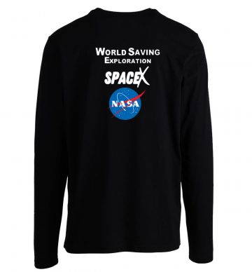 Mars World Saving Exploration Space Long Sleeve