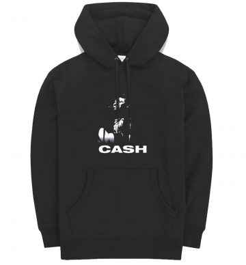 New Johnny Cash Rock N Roll Logo Hoodie