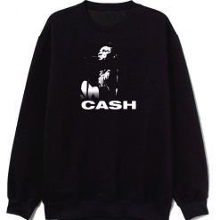 New Johnny Cash Rock N Roll Logo Sweatshirt