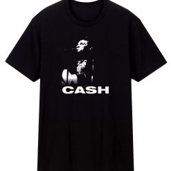 New Johnny Cash Rock N Roll Logo T Shirt