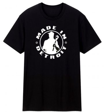 New Kid Rock Made In Detroit Logo T Shirt