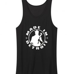 New Kid Rock Made In Detroit Logo Tank Top