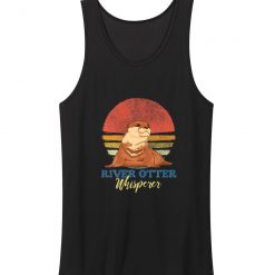 River Otter Otters Loves Retro Funny Tank Top