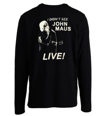 See John Maus Live Longsleeve