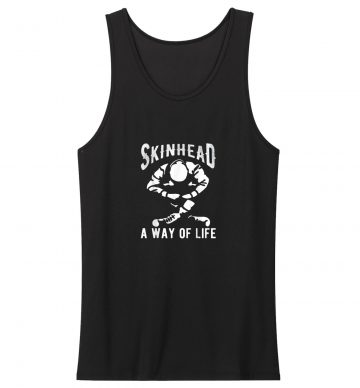 Skinhead A Way Of Life Funny Tank Top