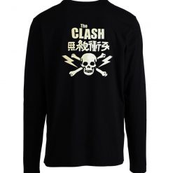 The Clash Vintage Japanese Skull Long Sleeve