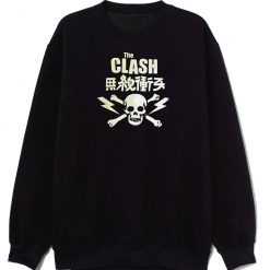 The Clash Vintage Japanese Skull Sweatshirt