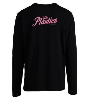 The Plastics Pink Script Graphic Long Sleeve