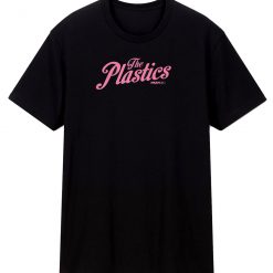 The Plastics Pink Script Graphic T Shirt