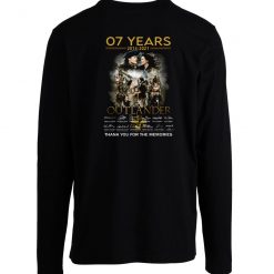 07 Years 2014 2021 Outlander Anniversary Movie Long Sleeve