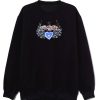 Aerosmith Blue Heart Black Sweatshirt