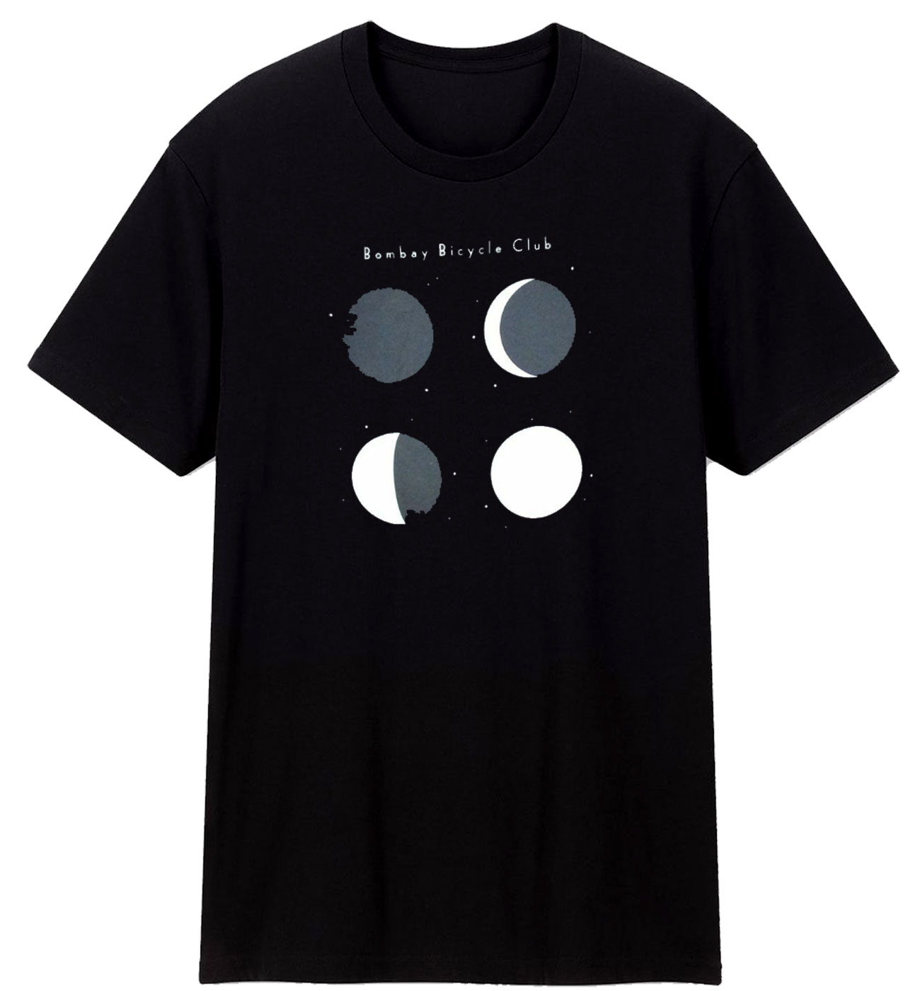 Bombay Bicycle Club Moon Phases Tour T Shirt – shopbelike