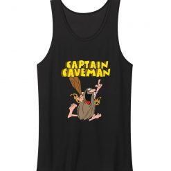 Captain Caveman Logo Tank Top