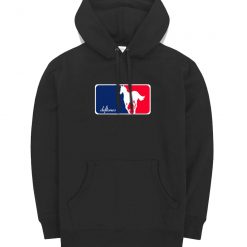 Deftones Blue Red Baseball Style Logo Hoodie