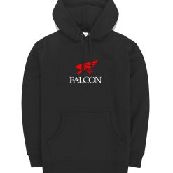 Falcon Fishing Rod Logo Hoodie
