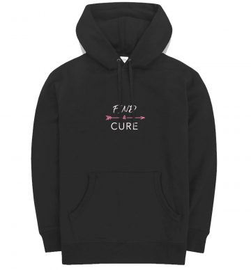 Find A Cure October Breast Cancer Awareness Support Hope Hoodie