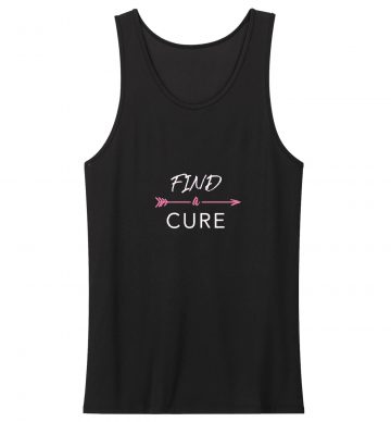 Find A Cure October Breast Cancer Awareness Support Hope Tank Top