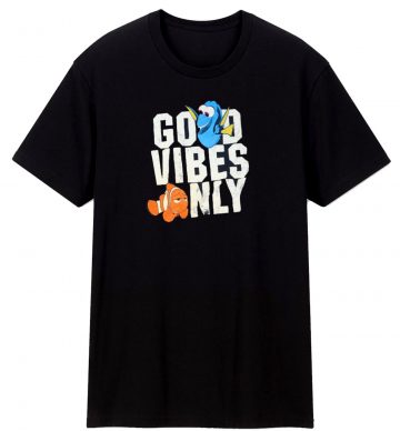 Finding Dory Nemo Good Vibes Only T Shirt