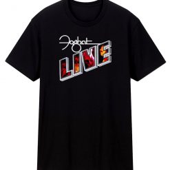Foghat Live Logo T Shirt