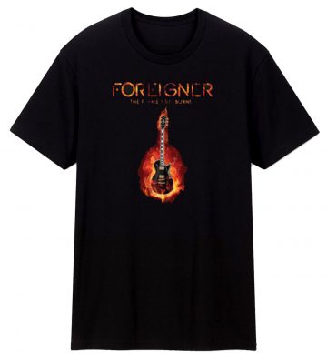 Foreigner The Flame Still Burns T Shirt