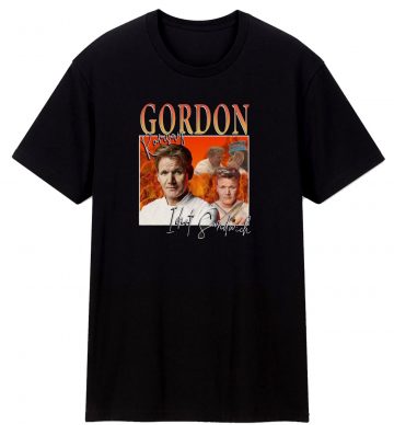 Gordon Ramsay Hip Hop Inspired Idiot Sandwich T Shirt