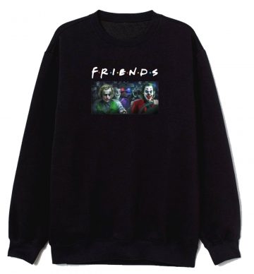 Jokers In A Car Friend Show Parody Halloween Sweatshirt