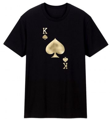 King Of Spades Card Halloween Costume Game T Shirt