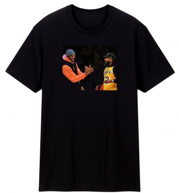 Kobe Bryant With Nipsey Hussle T Shirt