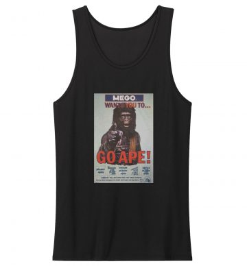 Mego Planet Of The Apes Go Ape Tank Top