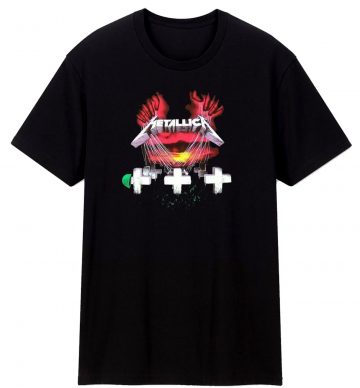 Metallica Master Of Puppefront Print T Shirt
