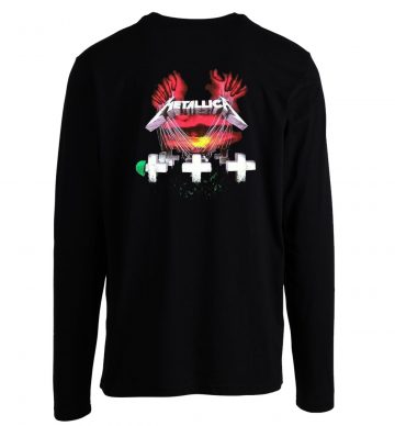 Metallica Master Of Puppets Front Print Long Sleeve