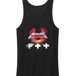 Metallica Master Of Puppets Front Print Tank Top
