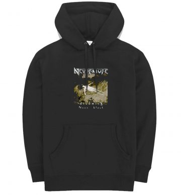 Nevermore Dreaming Neon Black Sanctuary Hoodie