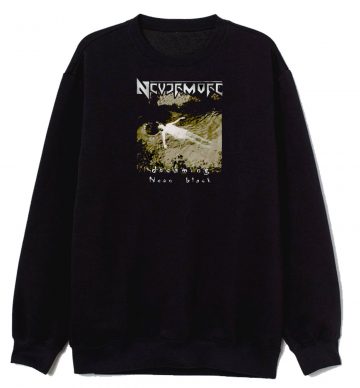 Nevermore Dreaming Neon Black Sanctuary Sweatshirt