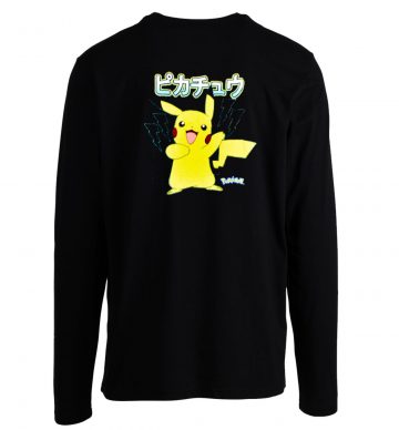 Pokemon Pikachu Grids Long Sleeve