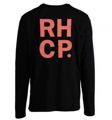 Red Hot Chili Peppers Black Vintage Retro Rhcp Long Sleeve