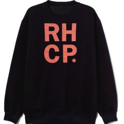 Red Hot Chili Peppers Black Vintage Retro Rhcp Sweatshirt