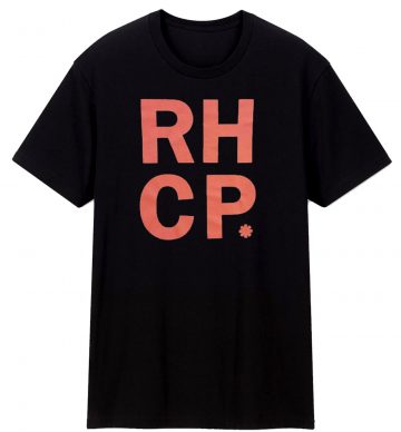 Red Hot Chili Peppers Black Vintage Retro Rhcp T Shirt