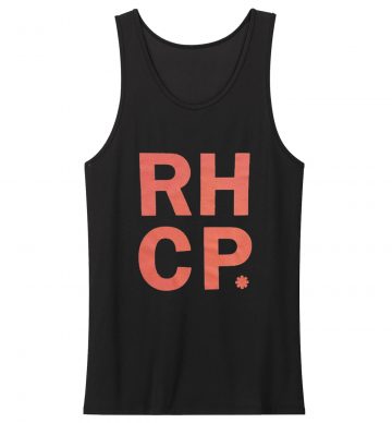 Red Hot Chili Peppers Black Vintage Retro Rhcp Tank Top