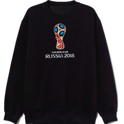 Russia 2018 Blue Trophy Logo Sweatshirt