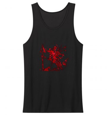 Saint Asonia Dragon Black Tank Top