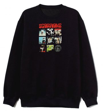 Scorpions Classic Album Covers Sweatshirt