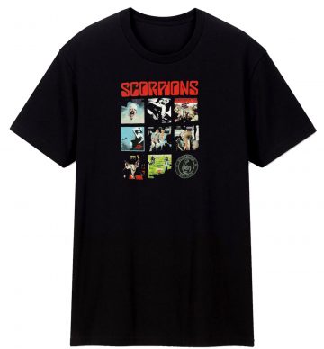 Scorpions Classic Album Covers T Shirt