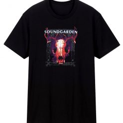 Soundgarden Glow Skull T Shirt