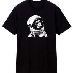 Space Chimp Astronaut Monkey T Shirt