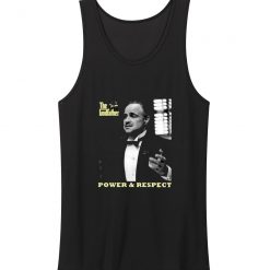 The Godfather Power And Respect Tank Top